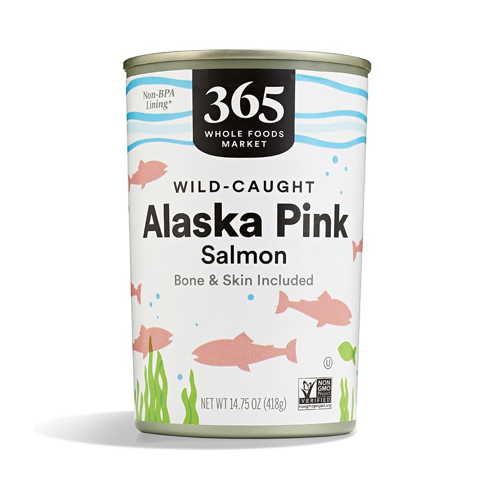 365 By Whole Foods Market, Wild Alaskan Pink Salmon, 14.75 Ounce