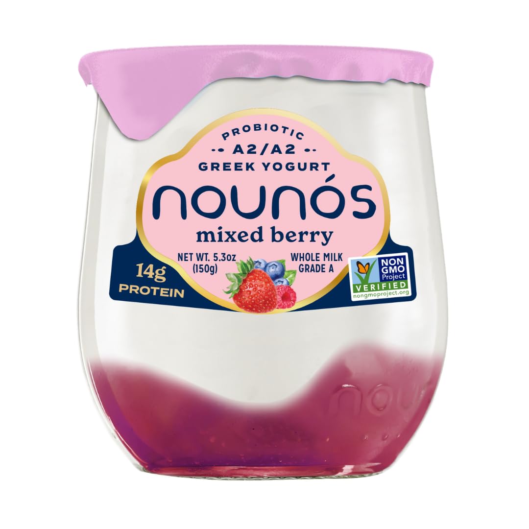 Yogurt Greek Mixed Berry Lowfat 2%, 5.3 Ounce