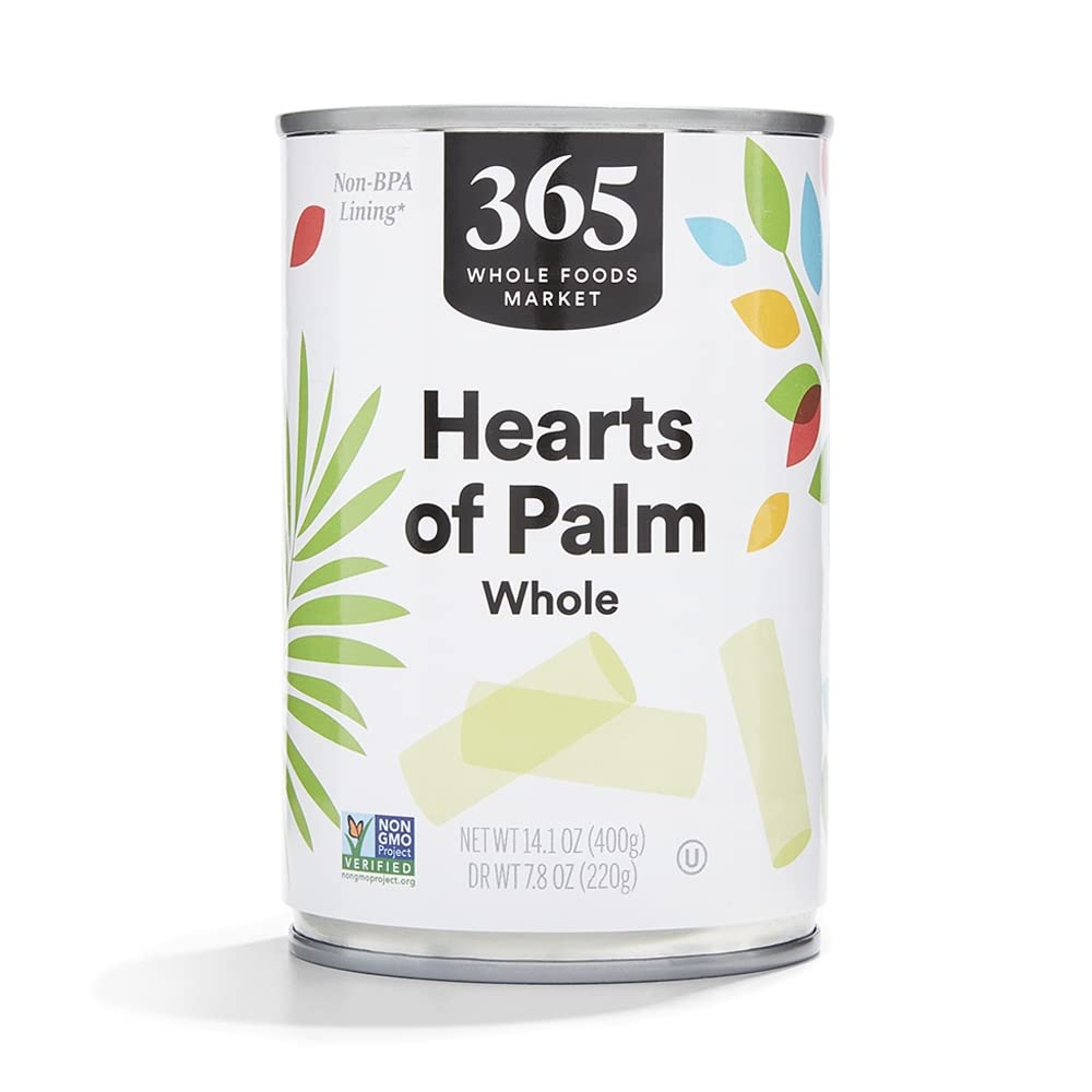 365 by Whole Foods Market Whole Hearts Of Palm, 14.1 Ounce