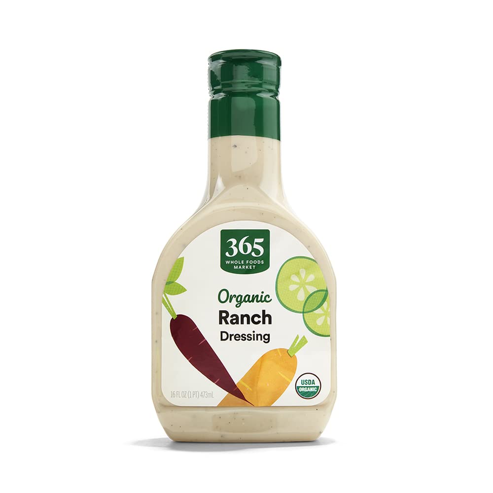 365 by Whole Foods Market Organic Ranch Dressing, 16 Fl Oz