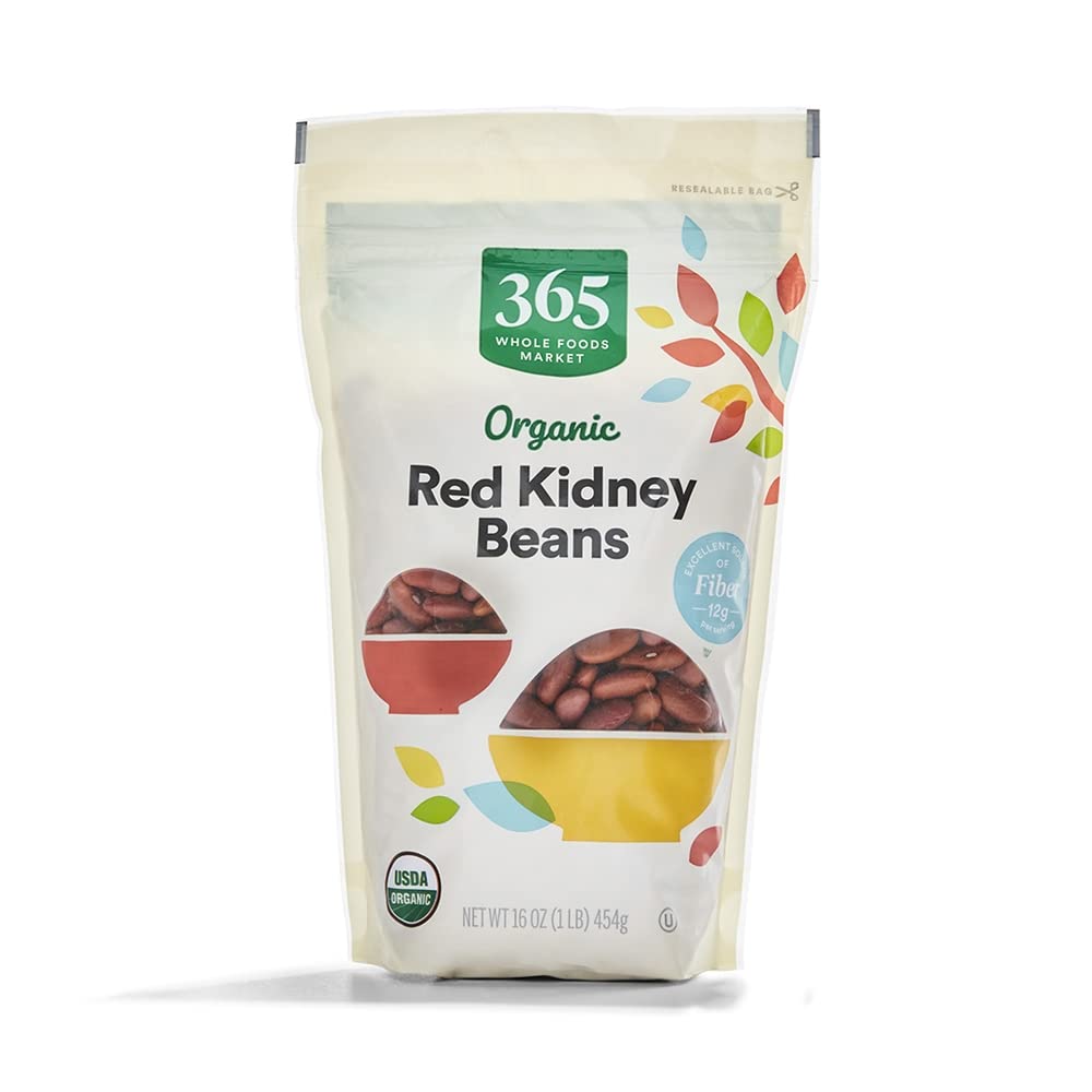 Organic Red Kidney Beans, 16 Ounce