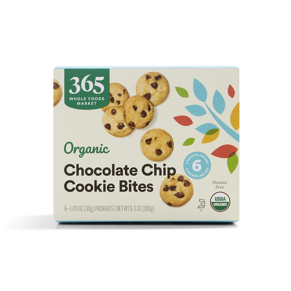 Organic Chocolate Chip Cookie Bites, 6.3 Ounce