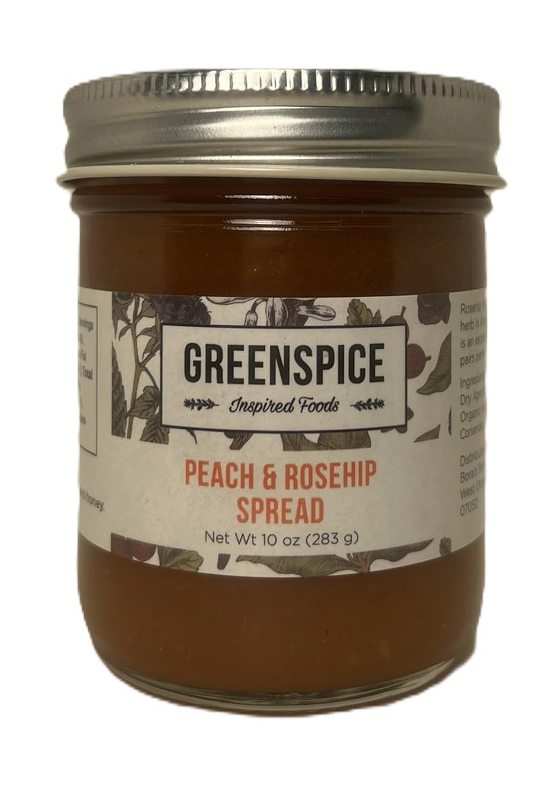 Peach & Rosehip Fruit Spread, 10 Ounce