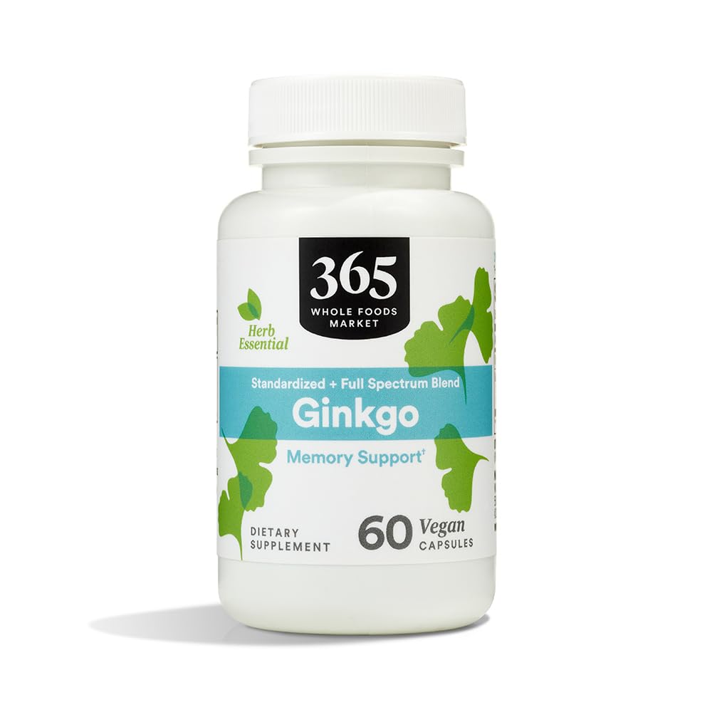 365 By Whole Foods Market, Gingko Leaf, 60 Count