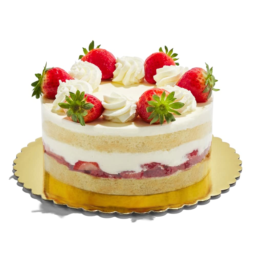 Cake Shortcake Strawberry 8 Inch, 42 Ounce