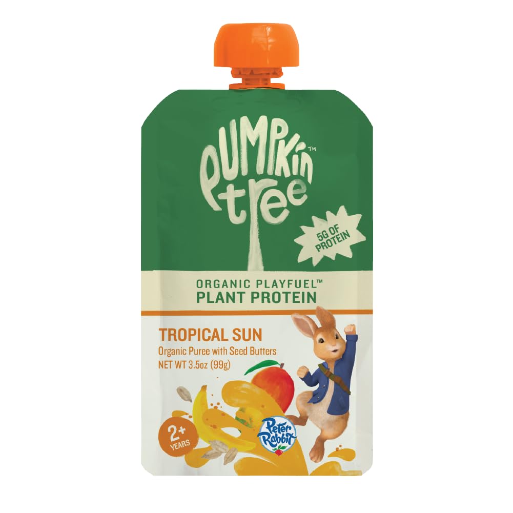 Peter Rabbit Organics Organic Tropical Plant Protein Puree, 3.5 OZ