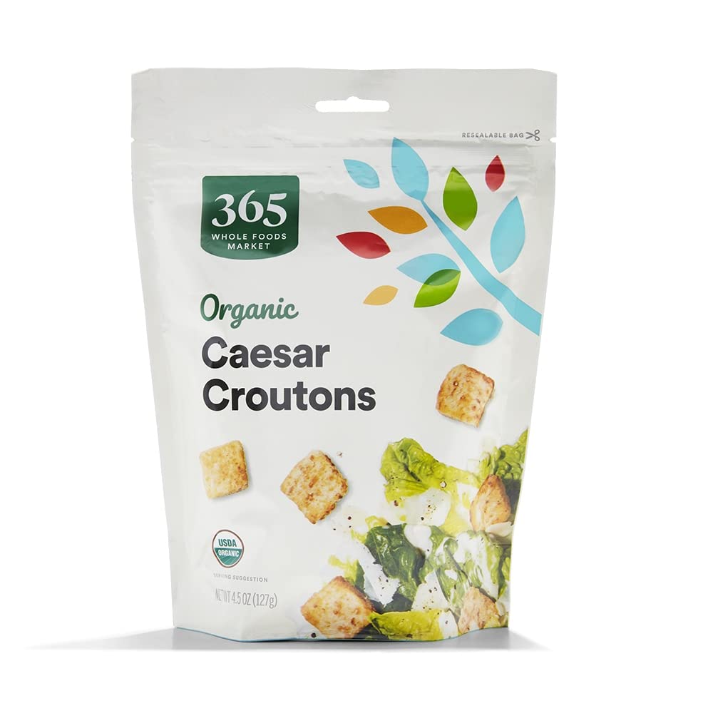 Organic Caesar Croutons, 4.5 Ounce