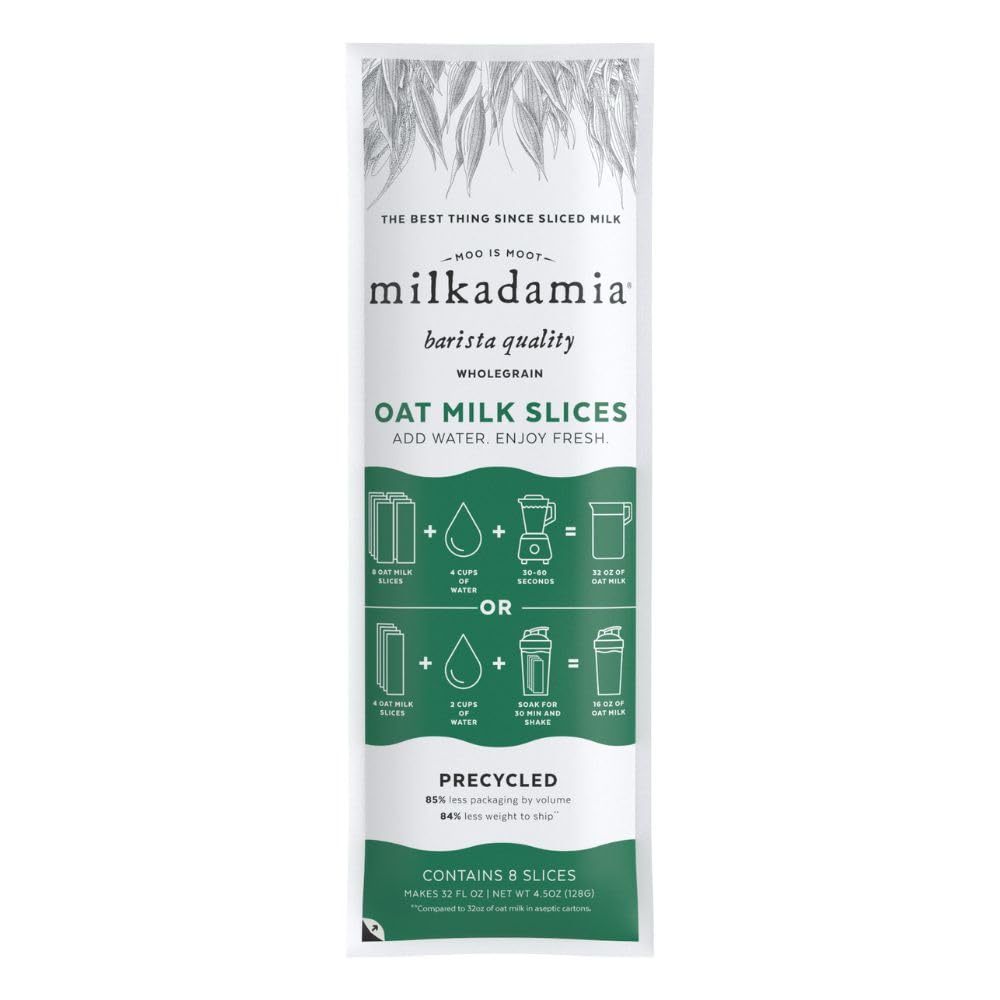 Milkadamia Oat Milk Slices, 4.5 OZ