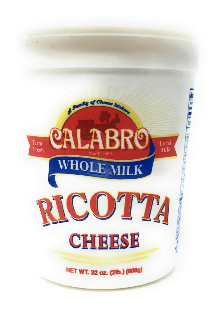Calabro Cheese Ricotta Whole Milk, 32 Ounce