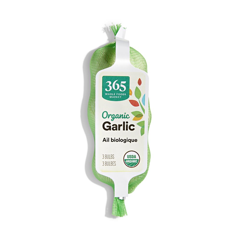 365 by Whole Foods Market Organic Garlic, 3 CT