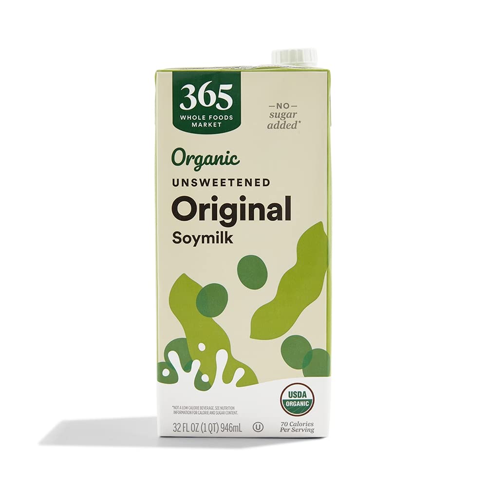 Organic Unsweetened Soy Beverage, 32 Fl Oz