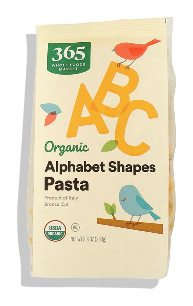 365 by Whole Foods Market Organic ABC Shape Pasta, 8.8 OZ