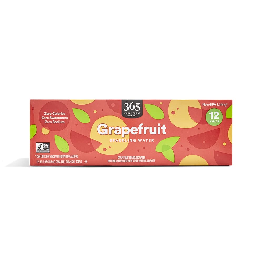 Grapefruit Sparkling Water, 12 Fl Oz