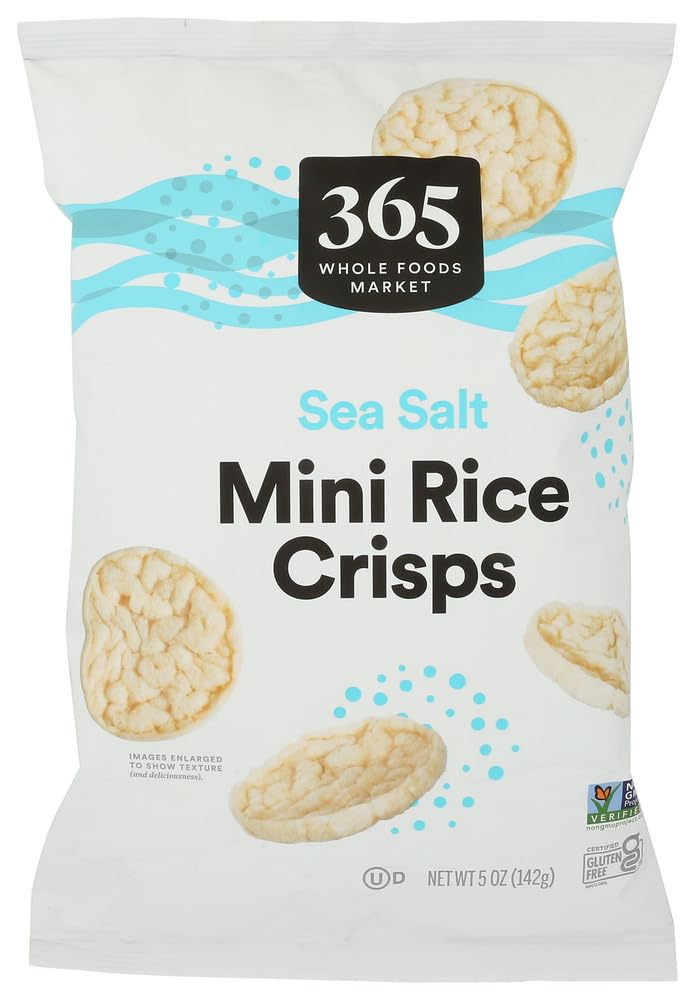 365 By Whole Foods Market Sea Salt Mini Rice Crisp, 5 Ounce