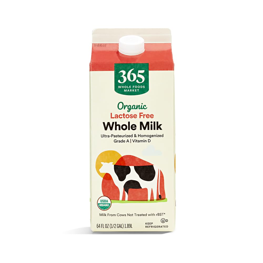 365 by Whole Foods Market Organic Lactose Free Whole Milk, 64 FZ