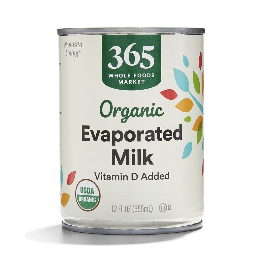 365 by Whole Foods Market Organic Evaporated Milk, 12 oz