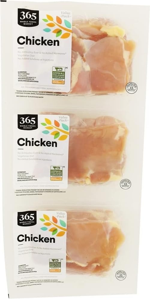 365 by Whole Foods Market Boneless Skinless Chicken Thighs