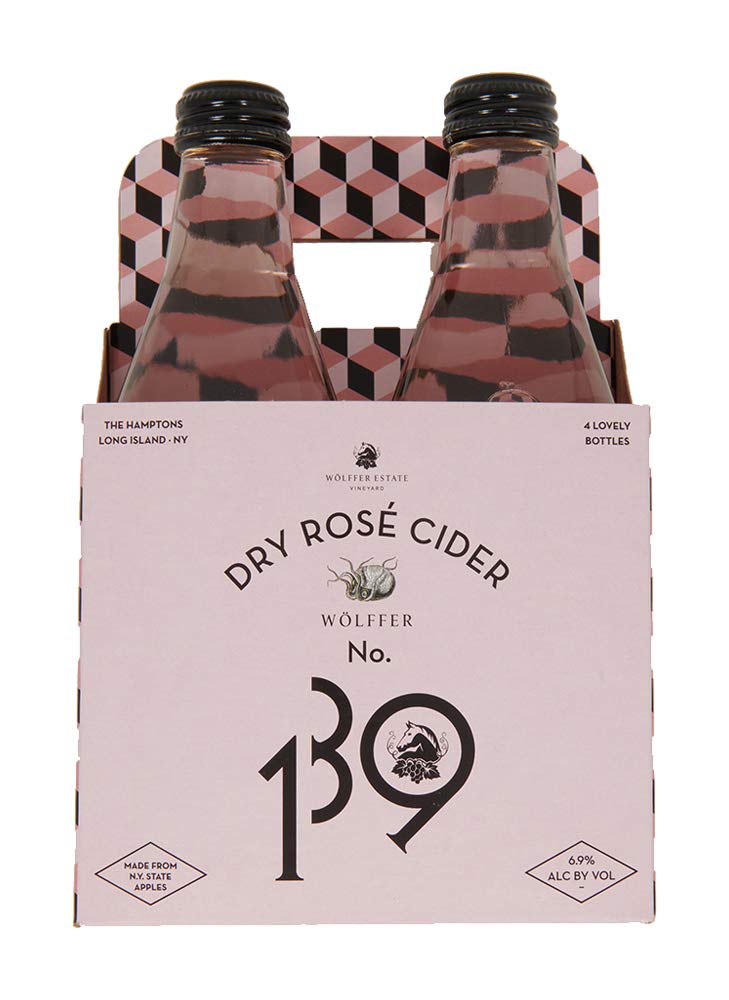 Wolffer Estate, Cider Dry Rose No. 139, 4pk, 12 Fl Oz