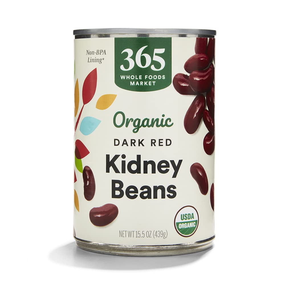 Organic Dark Red Kidney Beans, 15.5 Ounce
