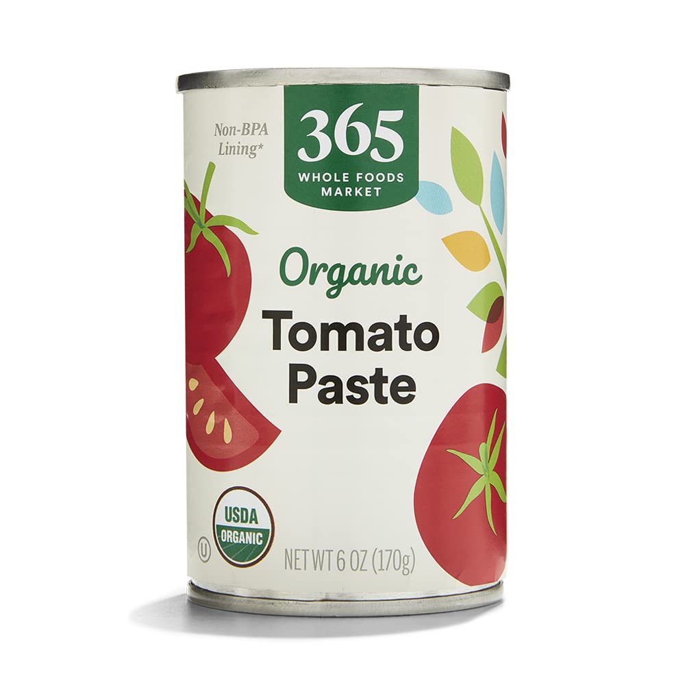365 by Whole Foods Market Organic Tomato Paste, 6 Ounce