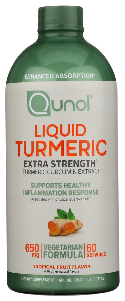 Qunol Natural Turmeric Liquid, 20.3 FZ