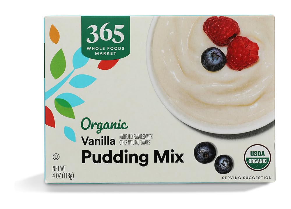 365 by Whole Foods Market Organic Vanilla Pudding mix , 4 OZ
