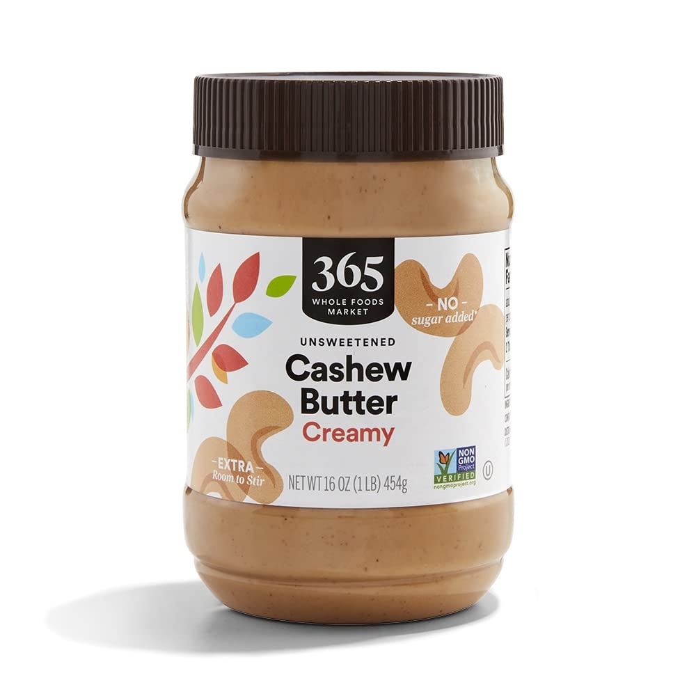365 by Whole Foods Market Creamy Cashew Butter, 16 Ounce