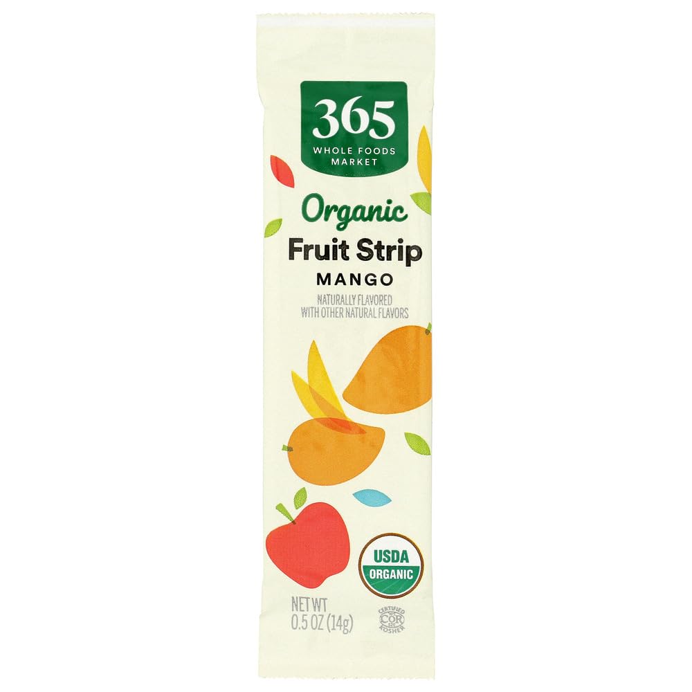 365 by Whole Foods Market Organic Mango Fruit Strip Single, 0.5 OZ