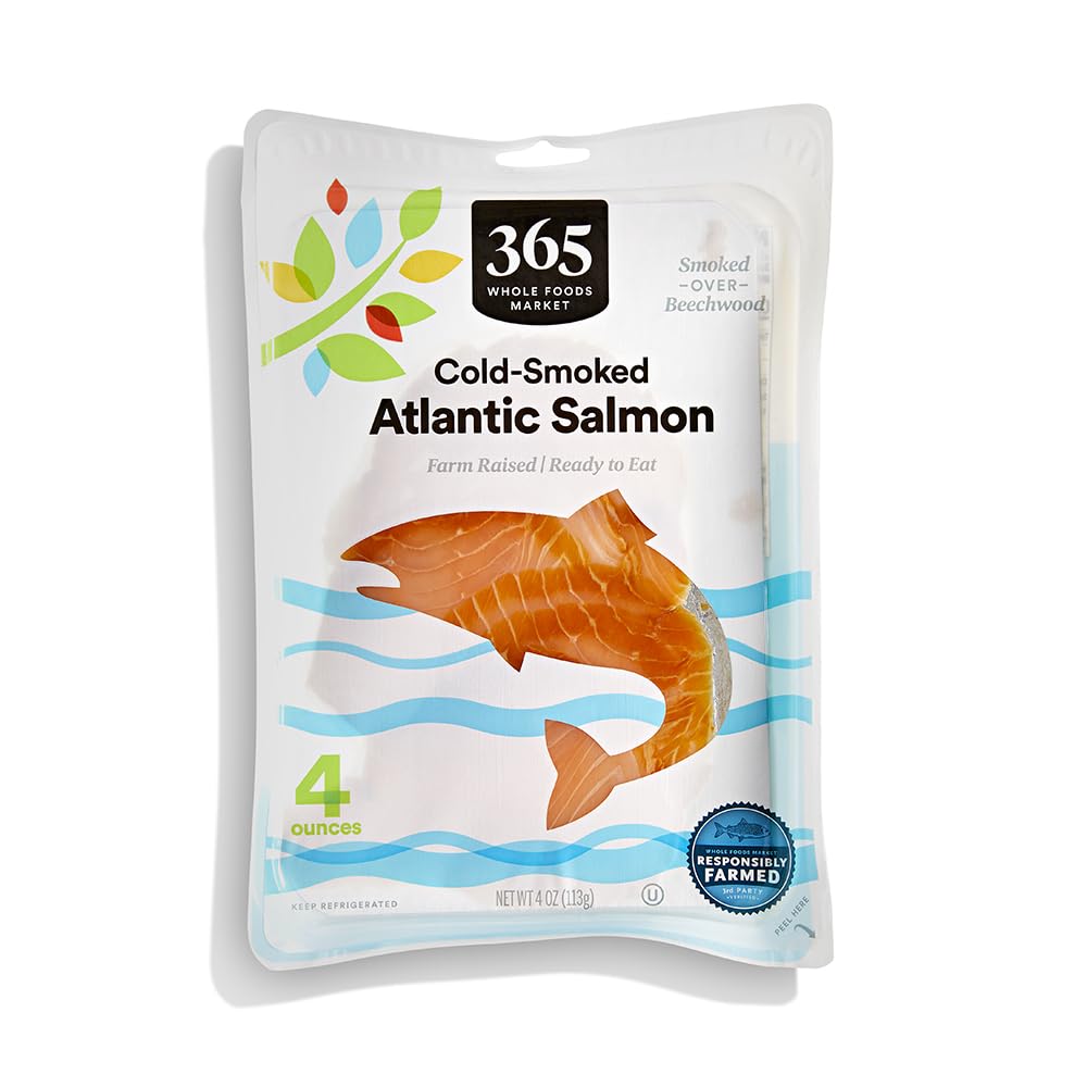 365 by Whole Foods Market Cold Smoked Atlantic Salmon, 4 OZ