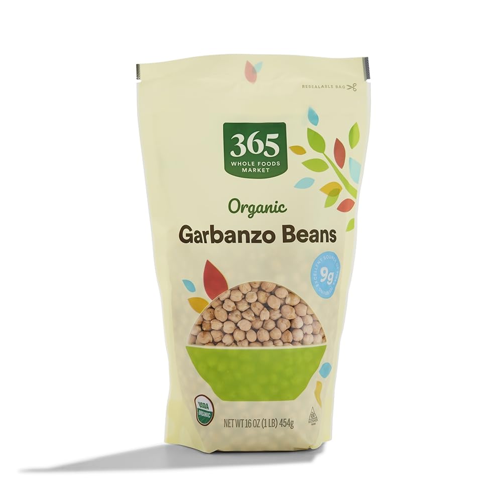 365 by Whole Foods Market Organic Garbanzo Beans, 16 Ounce