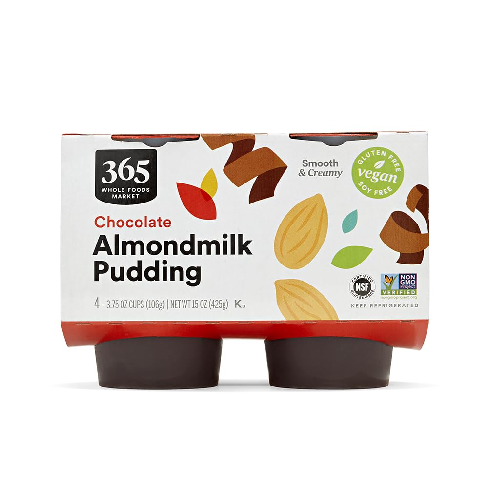 Chocolate Almond Milk Pudding, 4 pack, 15 oz