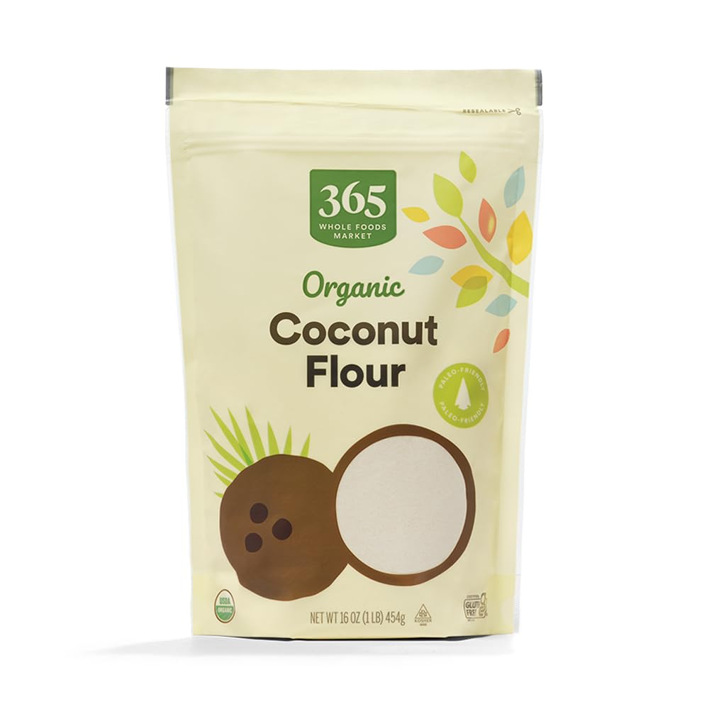 Organic Coconut Flour, Paleo-Friendly, 16 Ounce