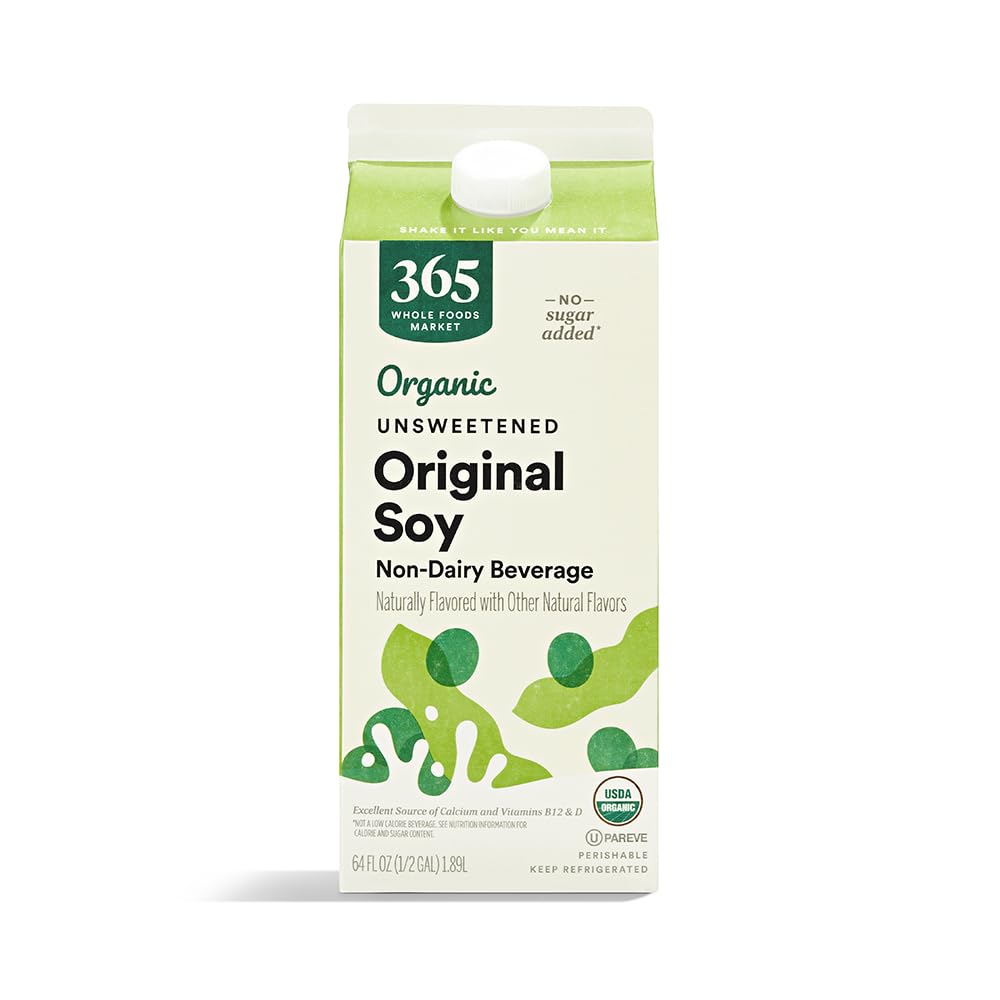Organic Unsweetened Soymilk, 64 fl oz