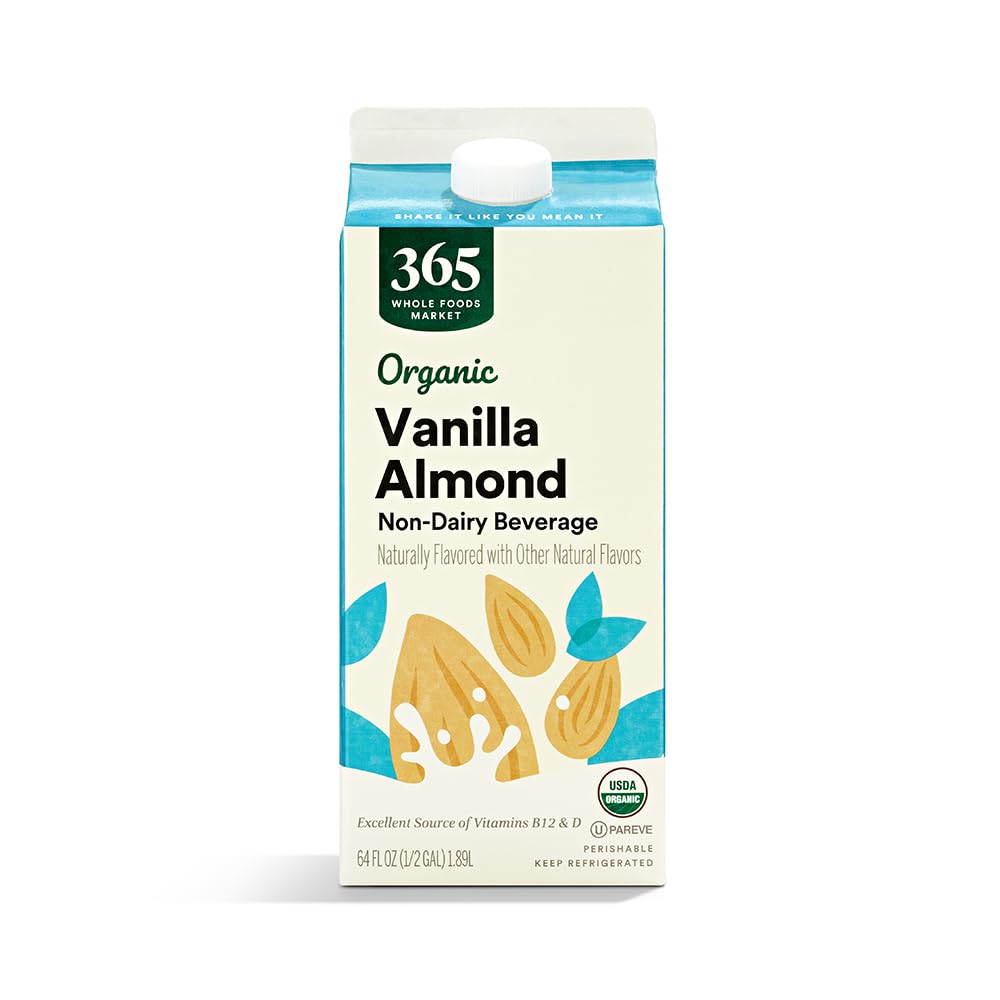Organic Almondmilk Vanilla, 64 fl oz