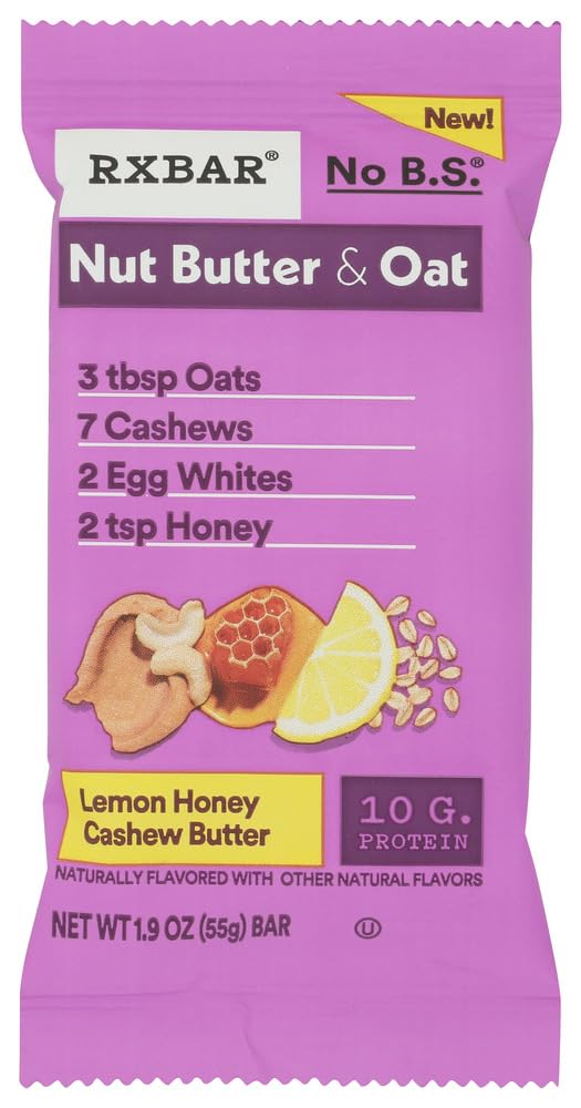 RXBAR Lemon Honey Cashew Bar, 1.9 OZ