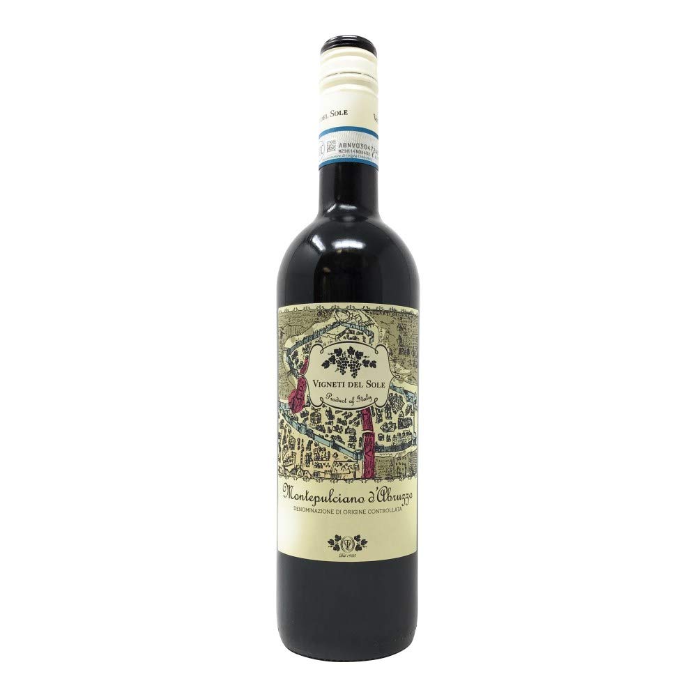 Vigneti del Sole Montepulciano D Abruzzo Cerasuolo Rosato, 750 ML