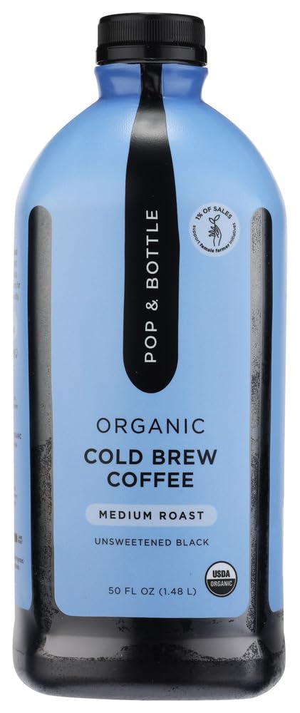 Pop & Bottle Organic Medium Roast Cold Brew Coffee