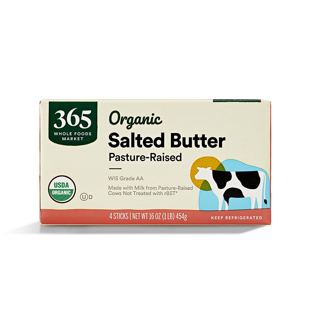 365 by Whole Foods Market Organic Butter Salted, 1 lb