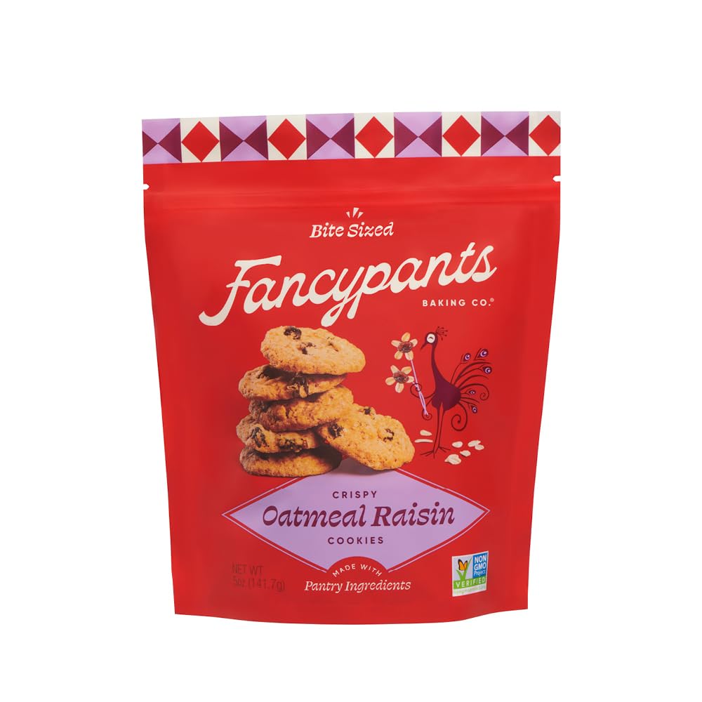 Fancypants Baking Co. Oatmeal Raisin Cookies, 5 OZ