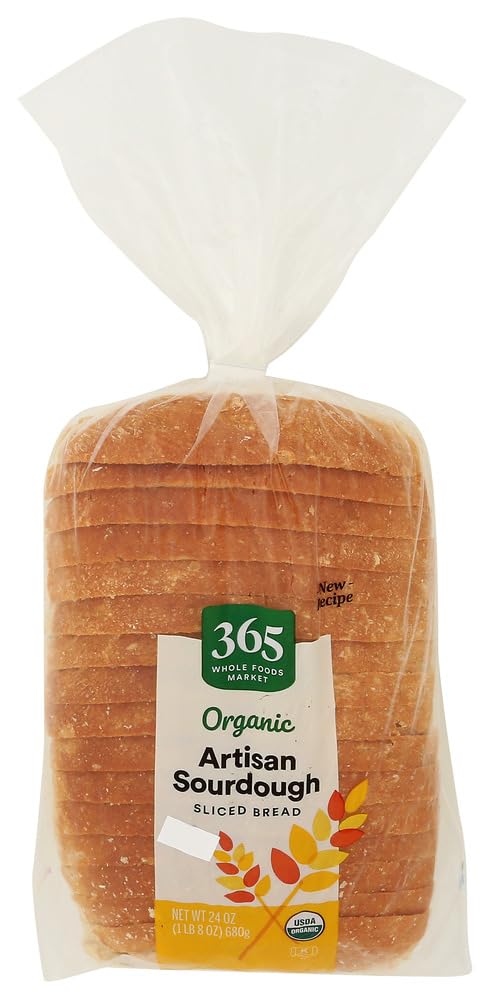 365 by Whole Foods Market Organic Sourdough Bread, 24 OZ