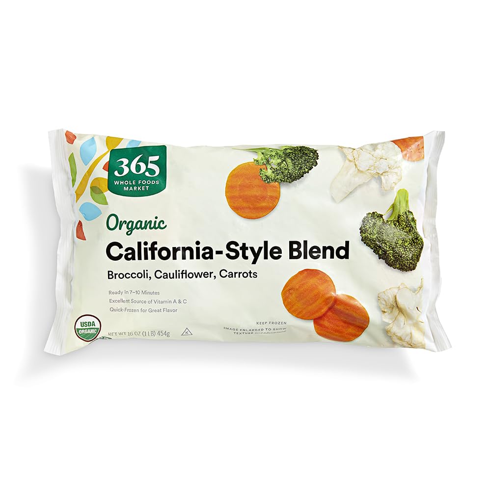 Organic California Style Blend, 16 oz, (Frozen)