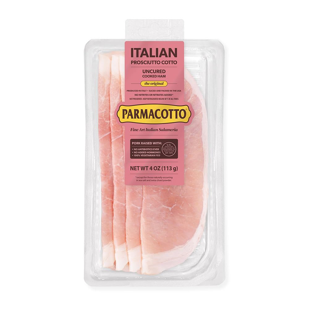 Parmacotto Sliced Prosciutto Cotto, 4 Ounce