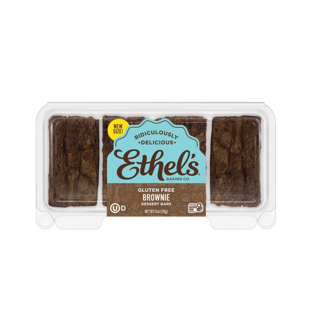 Ethels Baking Brownie Bar 4 Count, 6 OZ