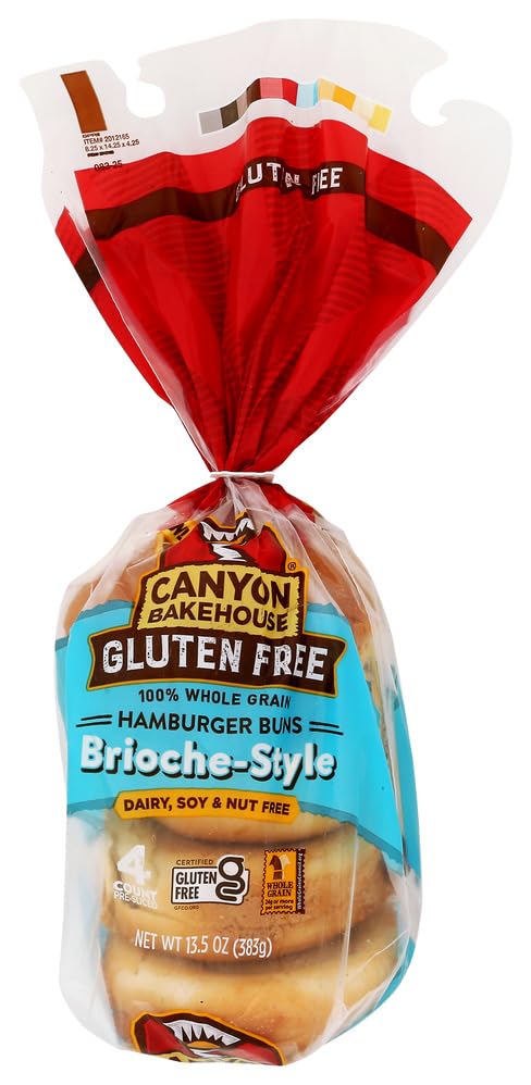 Canyon Bakehouse Brioche Hamburger Buns, 13.5 OZ