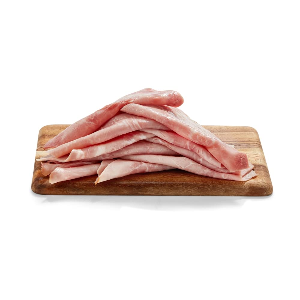 Wellshire Farms 8oz Slow Cooked Ham, Fully Cooked and Ready to Serve – Made from Humanely Raised Pork with No Antibiotics or Hormones, a Tender and Flavorful Deli Meat for Sandwiches or Snacking