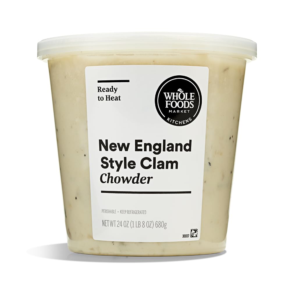 Whole Foods Market Kitchens New England Clam Chowder, 24 OZ