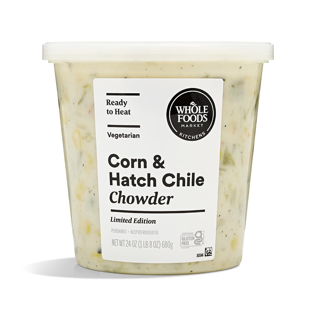 Whole Foods Market Kitchens Corn & Hatch Chile Chowder, 24 OZ