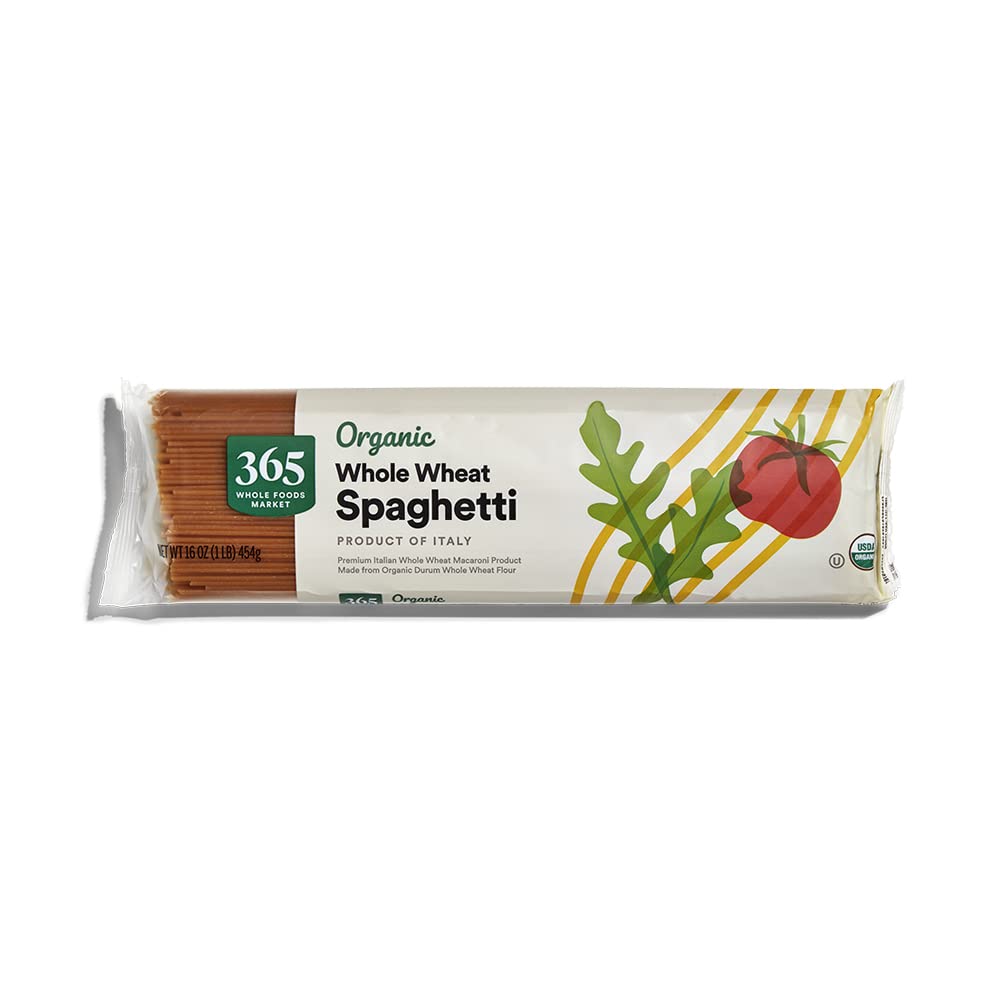 Organic Whole Wheat Spaghetti, 16 Ounce