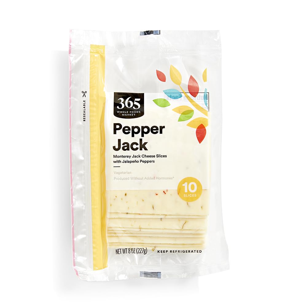 365 by Whole Foods Market Sliced Pepper Jack, 8 OZ