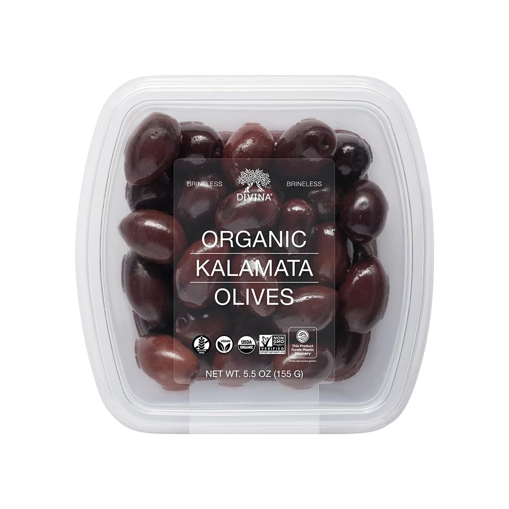 Kalamata Olives Organic, 4.6 Ounce